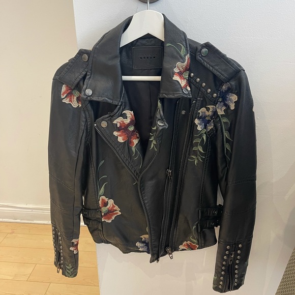 BLANK NYC LEATHER JACKET - Picture 1 of 6